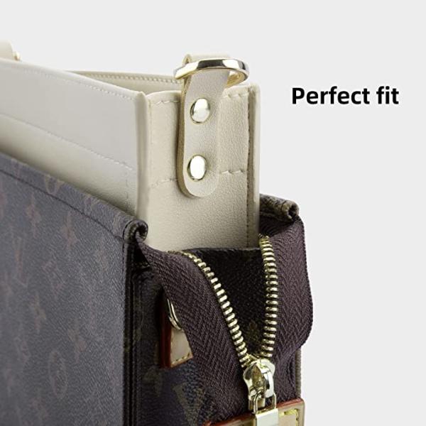 LV Toilet Pouch 26 Ladies Wallet Purse With Black Chain Gold Buckle