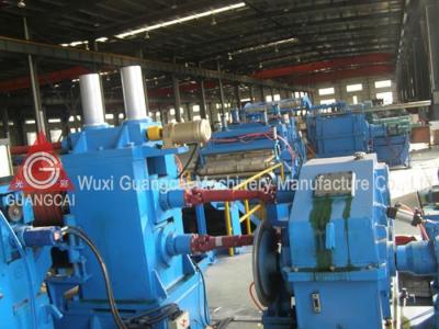 Bobina de aço de GWC1250-3MM que corta a linha