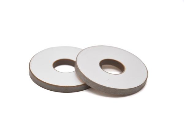 cerâmica piezoelétrica de 25.4x12.5x3mm 1300PF 59KHZ P44 PZT