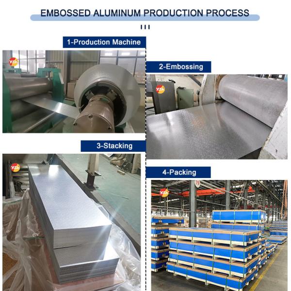 Алмазовая алюминиевая чекированная плита 1050 1100 3003 5052