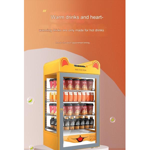 Fully Automated Food Warmer Display Cabinet with Hot Air Circulation Heating Function
