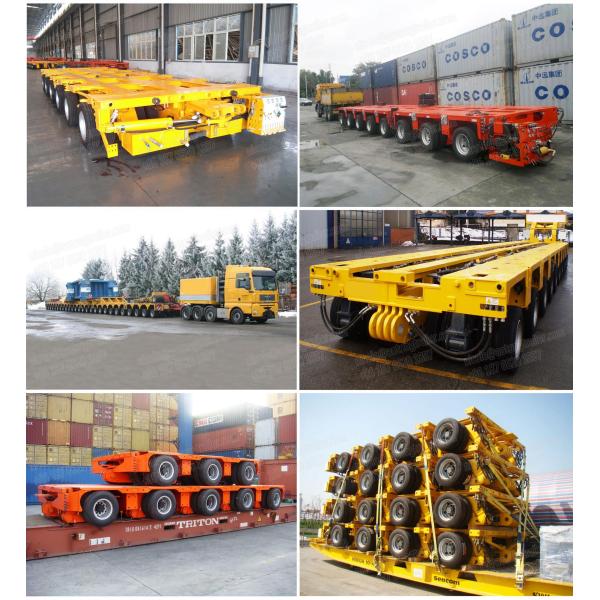 200-тонный гидравлический модульный полуприцеп - лучший выбор для перевозки тяжелого оборудования