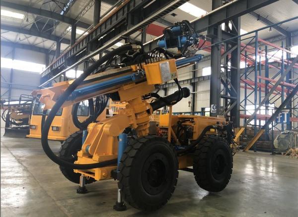 Tunnels Hard Rock Mining Equipment , Large Underground Rotary Drilling Rig