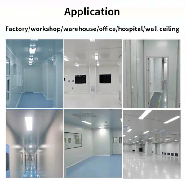 Water Resistant Rock Wool Board Color Steel Board Sandwich Foam Board With And Contemporary Design Style