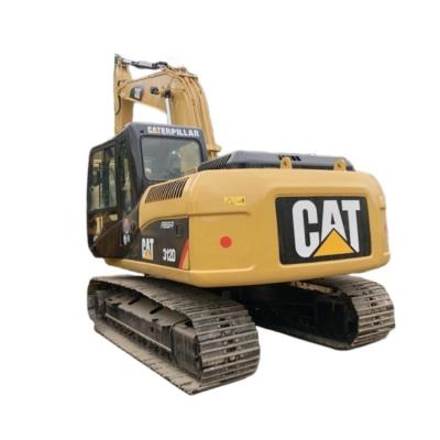 Original Cat312D 12 Ton Hydraulic Crawler Excavator with Hydraulic Cylinder and Valve