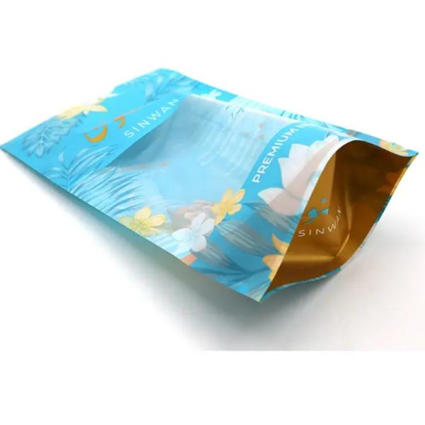 Sacs en plastique sur mesure Sacs d'emballage alimentaire Sacs en plastique en papier d'aluminium Mylar Fermeture à glissière Sac à fermeture à glissière Sac debout Sac à jouets pour les noix Snack