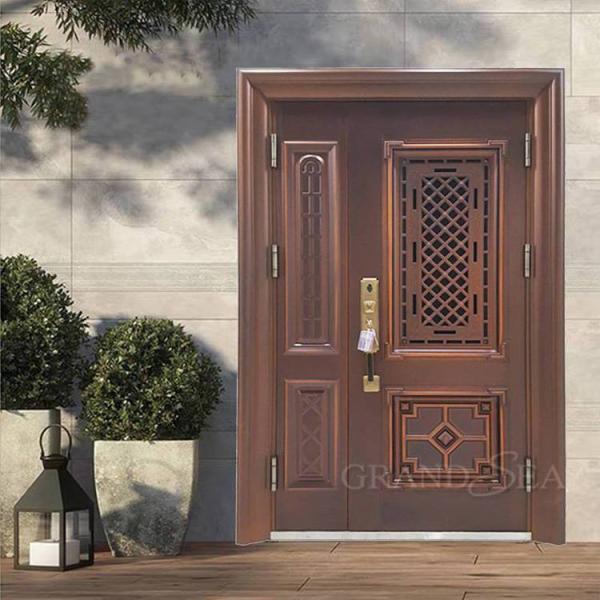Chinese Supplier Professional Product Cheap Price Top Supplier Luxury Design Metal Galvanized Security Steel Door for Business