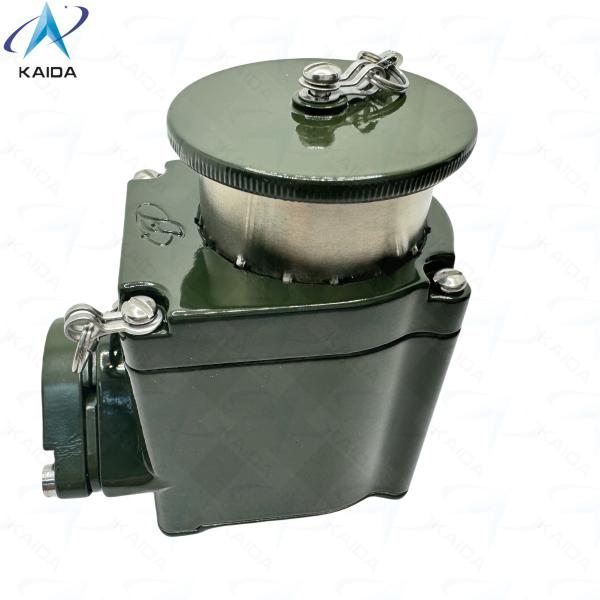 Conector eléctrico circular de contacto de soldadura de la serie Y16H con cáscara de aluminio de cadmio verde oliva.Y16H-2416TJ