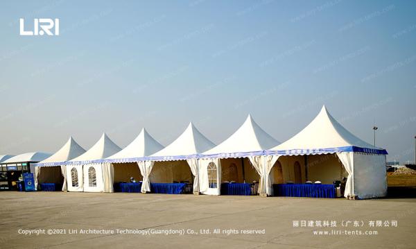 Gazebo 6x6 High Peak Marquee Pagoda Race Tent For Outdoor Event