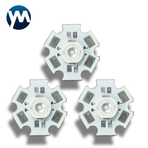 Lâmpada ultravioleta da placa de alumínio de imitação UV UV do lúmen 20mm da luz do diodo emissor de luz do diodo emissor de luz SMD 3W