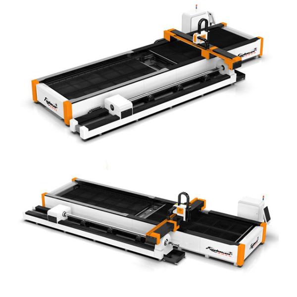 Programmable Servo Motor Metal Pipe And Sheet Fiber Laser Cutting Machine 1325 3015 2000w