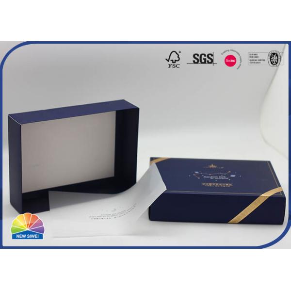 Подгонянное слоение Matt подарочной коробки CMYK горячее штемпелюя бумажное для одежды полотенца