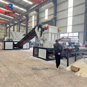 China Top Ten Shredder Brands Copper and Aluminum Radiator Crushing and Sorting Machine 1200 Metal Crusher Price
