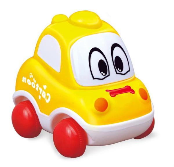 Friction Cartoon Car Toy Four-Wheel Drive Car Children′s Simulation Model Car Fall-Proof Toy