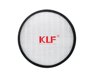 Customized Round HEPA Filter with High Permeability and EN 779 F9-H14 Efficiency for Air Purifiers