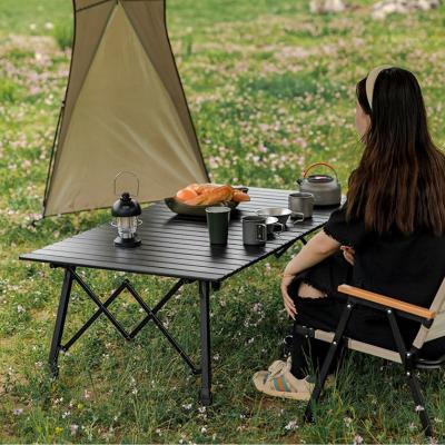 4-6 Person Aluminum Folding Camping Table 127x70cm 5.6kg