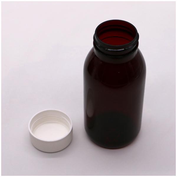 Стерильный сироп от кашля для полости рта 180 мл с пестрым крышкой