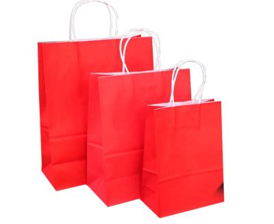 Sacos de papel do tamanho padrão com estilo simples material Degradable dos punhos