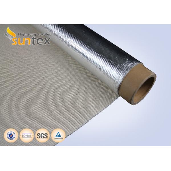 Flexible Hose Fabricating Material: Silver Heat Reflective Aluminum Fiberglass Cloth