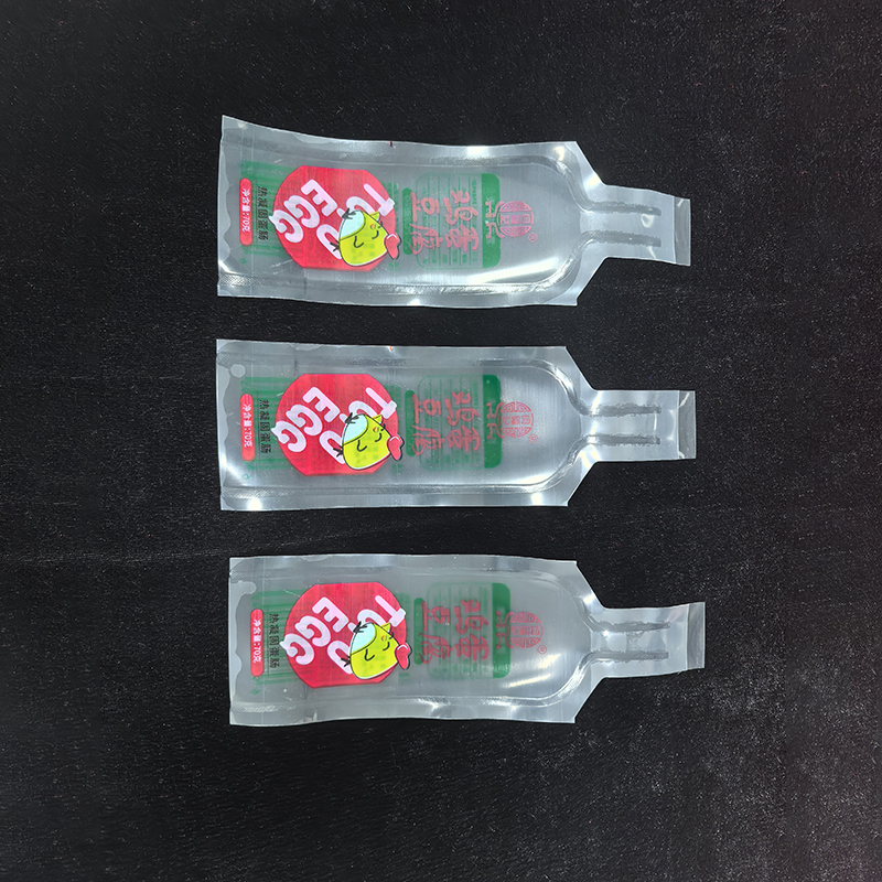 Water Bath Processed Transparent Tofu Tube Bag 70g-130g Food Grade PE Heat Sealable