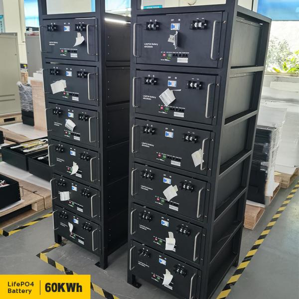 Home Solar Energy System Rack Lifepo4 Battery Module 48V 400Ah 20Kwh 150Kwh