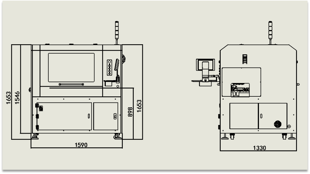 Multi-Functional In-line Automatic PCB Routers YASTM-4C-Compatible with Full SMT Assembly Line Workflow