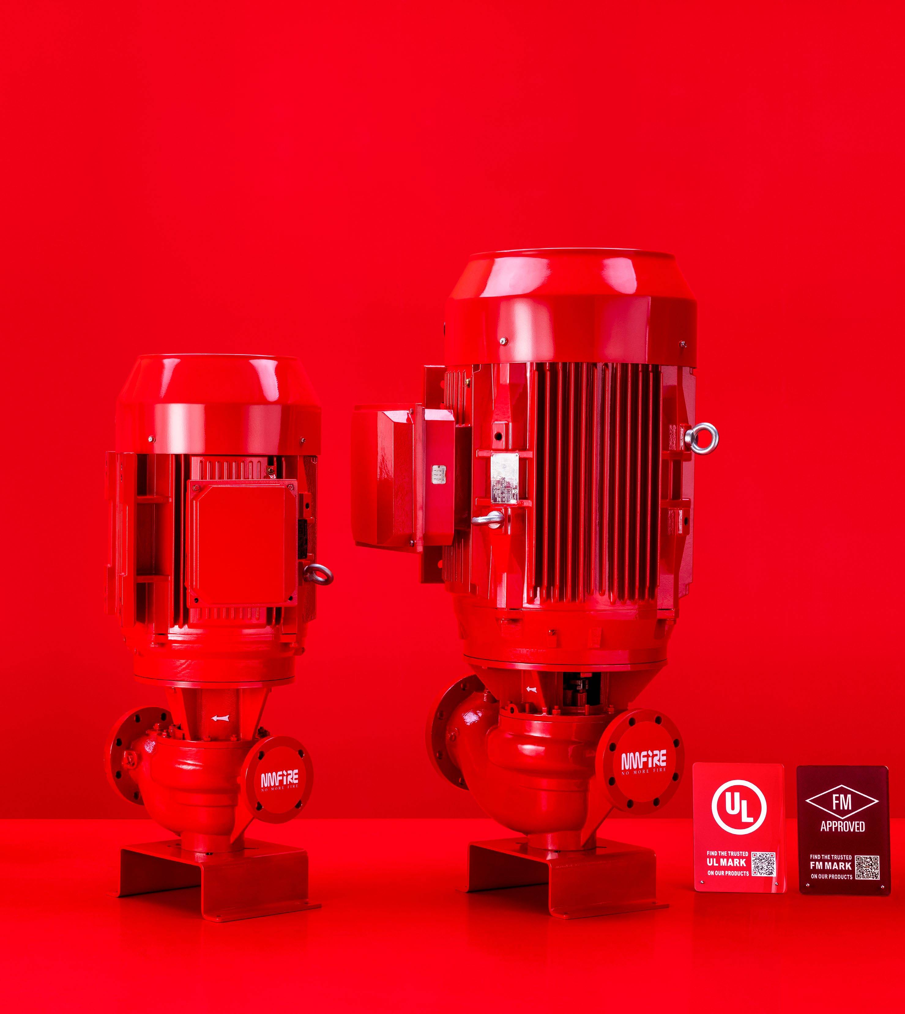 VIF150/32  UL Listed Vertical Inline Fire Pump  1000–1500 GPM Designed For NFPA 20 Fire Protection Systems