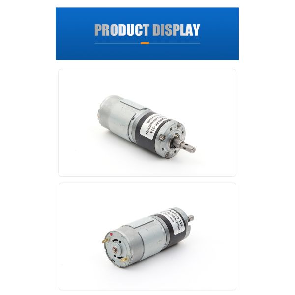 36mm Diameter Tubular Gear Motor Planetary Brushless DC Motor High Torque Long Lifetime Low Noise 36PGM545