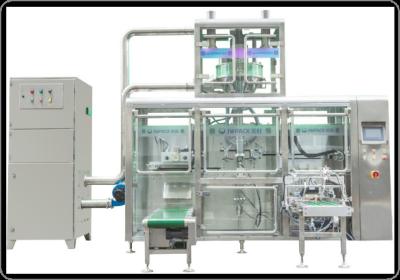Máquina de embalagem linear horizontal SUS304 do saco de alimentação do cilindro da máquina de embalagem do malote 2.5KW