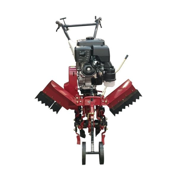 Adjustable Working Width 45-85cm Mini Power Tiller Cultivator with Roary Function