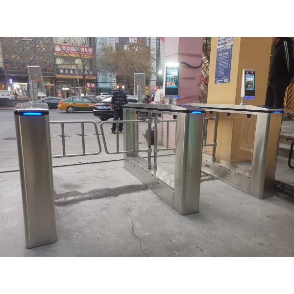Умный QR-код безопасность Контроль доступа Турнстайл ворота Свинг Турнстайл ворота для самостоятельного супермаркета и тренажерного зала