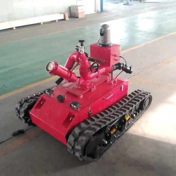 6-Wheel Independent Chassis All-Terrain Wheeled Firefighting Robot Fire Fighting Use China 6-Wheel Independent Chassis A