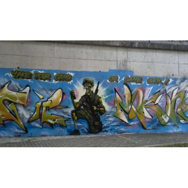 Aerosol Graffiti Art Lacquer Spray Paint 400ml RAL For Indoor Outdoor