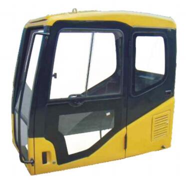 Travaux de construction Porte de cabine de l'excavateur PC200-7 en acier allié d'origine pour une longue durée de vie