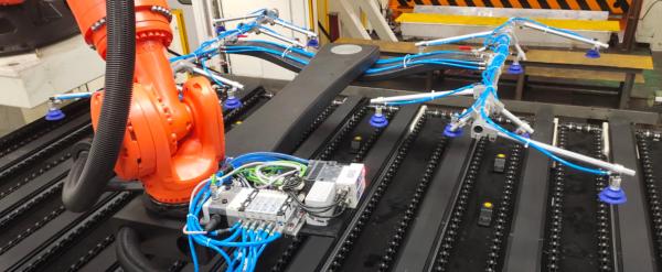 Hand Robot Screwdriver Solution Fixture For Grasping Solar Panels In Photovoltaic Industry