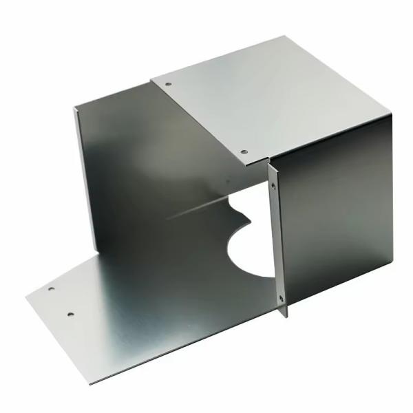 Galvanized Sheet Metal Manufacturing Service Aluminum Custom Laser Cutting Parts