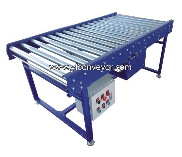 Steel Motorized Roller Conveyor,Powered Roller Conveyor,Curve Roller Conveyor