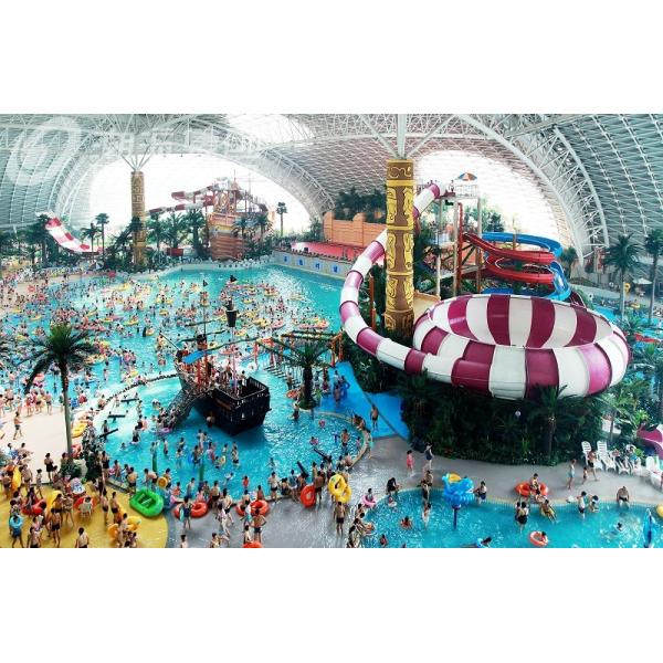 Космическая чаша Водные горки из стекловолокна для приключений Развлечения Водный парк Водные прыжки