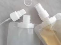Sac à glissière personnalisé avec flip-top à pulvérisation pour tonico tratamiento et sac d'emballage de shampooing