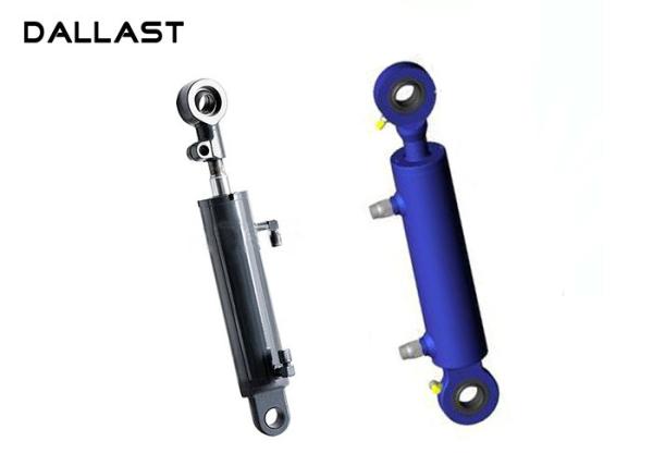 Industrial Welded Hydraulic Cylinders Double Acting Ended 2 Inch Bore