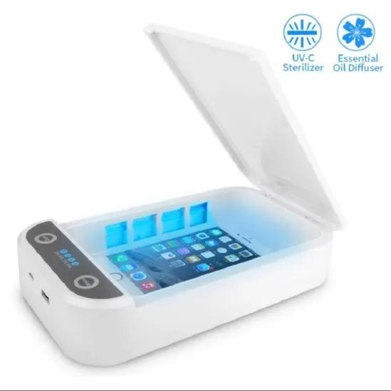 Cell Phone Disinfectant Sanitizer Portable UV Light 9W With Voice Broadcast