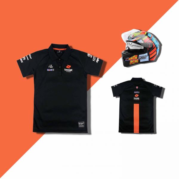 Custom Logo Breathable Racing Teamwear Polo F1 Racing Shirt with Customized Printing