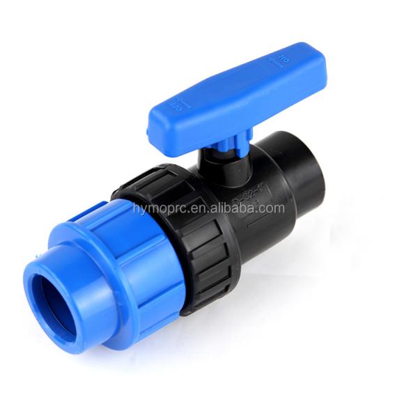 1/2-4 PVC Ball Valve for Plumbing Sanitary Fittings and Agricultural Irrigation