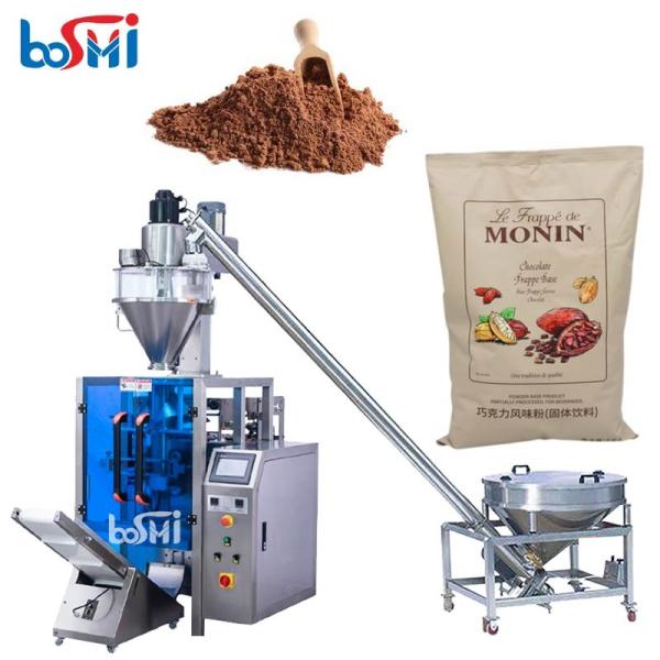 O alimento automático do pó do trigo da farinha pulveriza a máquina de embalagem de Sugar Powder Auger Screw Quantitative