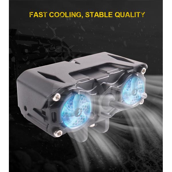 Белый желтый мотоциклетный фары светодиодные мотоциклетные фонари IP67 30000 часов