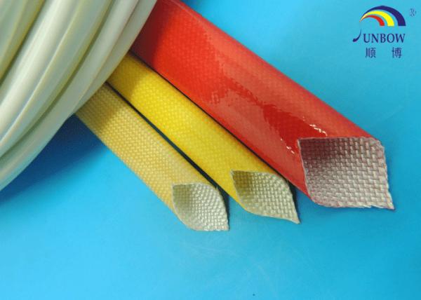 heat resistance and good electrical performance ployurethane fiberglass(PU fiberglasssleeve）