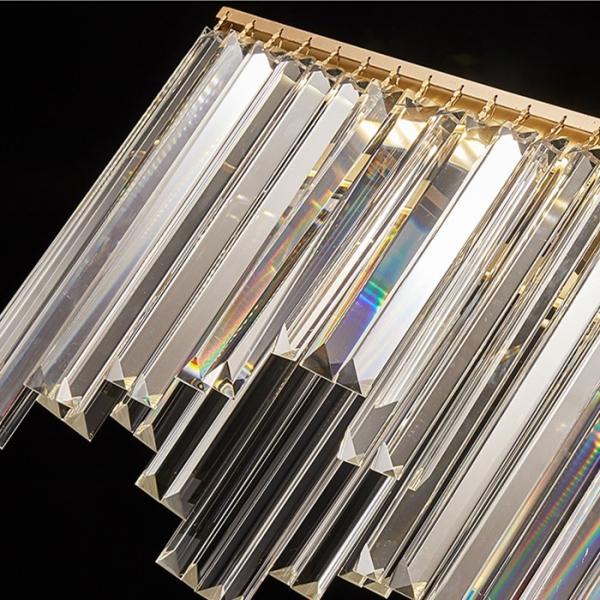 Lâmpada de suspensão decorativa da luz moderna de cobre nórdica do pendente K9