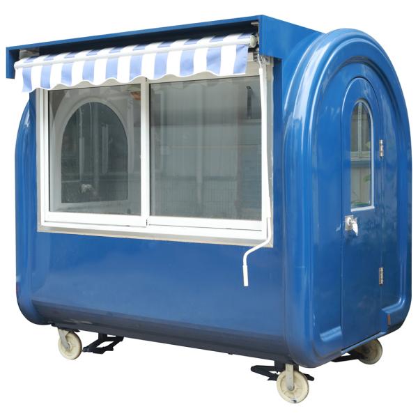 Fully Equipped Kitchen Chinese Food Mobile Cart Customized for Vending Snack Function