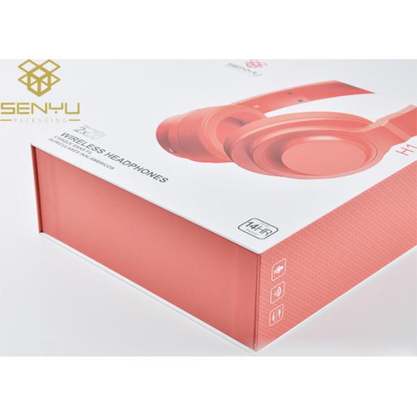 Magnetic Closure Foldable Bluetooth Headset Box Headphone Packaging Box