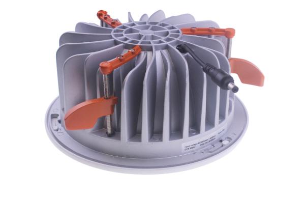 a iluminação do teto do diodo emissor de luz 40W com tampa leitosa, 8 polegadas Ip65 conduziu Downlights exterior